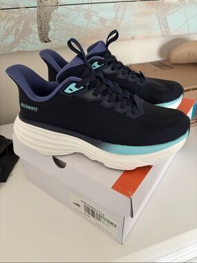 Allswift slip on slip in orthopedic sneakers shoes tennis plantar fasciitis 7.5